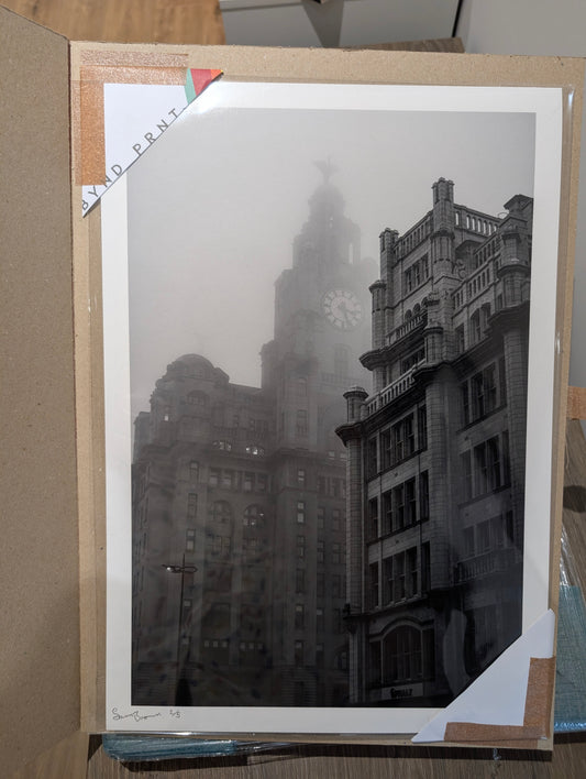 out of the mist - Liverpool, England