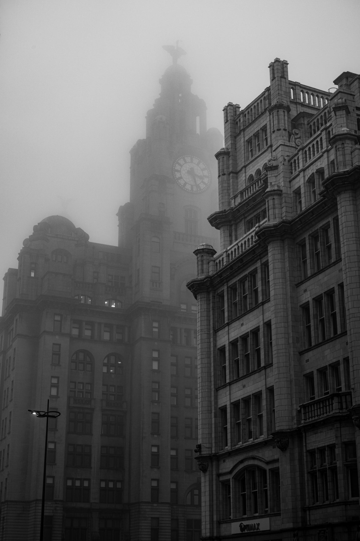 out of the mist - Liverpool, England